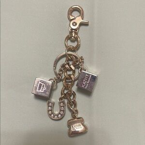 3/$18 KATHY VAN ZEELAND KEY CHAIN ⛓️‍💥🎲👛🧲